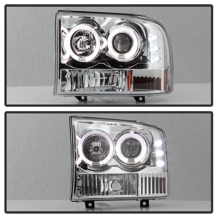 Spyder Ford F250 Super Duty 99-04 Projector Version 2 LED Halo LED Chrm PRO-YD-FF25099-1P-G2-C 5010360