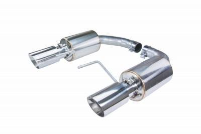 Pypes Performance Exhaust 24- Mustang Touring Axleback Exhaust Chrome Exhaust Pipes, Systems and Components Exhaust Systems main image