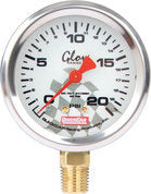 Quickcar Racing Products 0-20 Glo Head Only Wheel and Tire Tools Tire Pressure Gauges main image