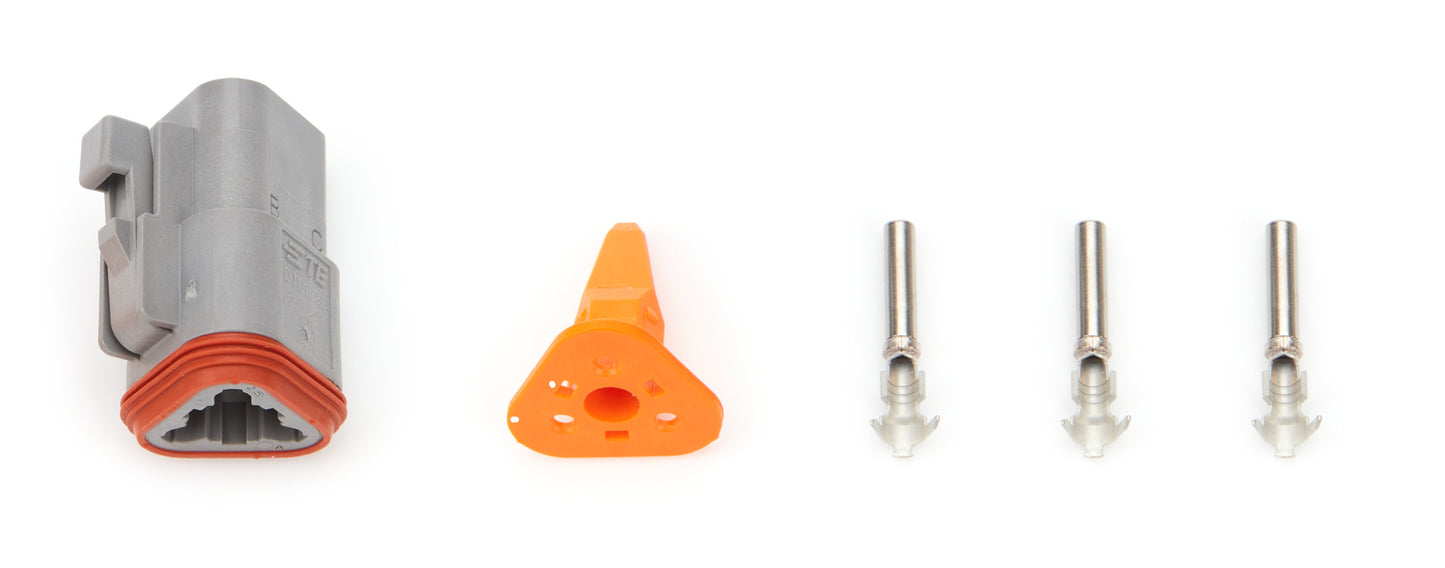 Quickcar Racing Products Plug Deutsch 3 Pin Wiring Components Wiring Connectors and Terminals main image