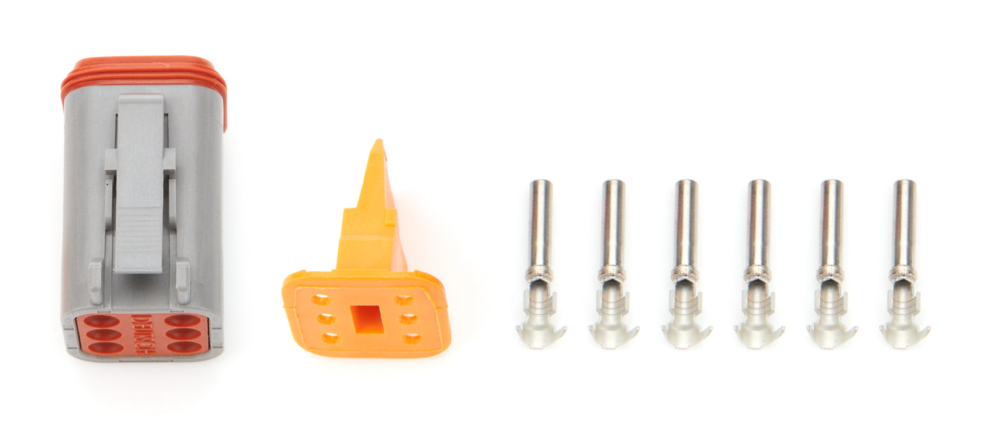 Quickcar Racing Products Plug Deutsch 6 Pin Wiring Components Wiring Connectors and Terminals main image