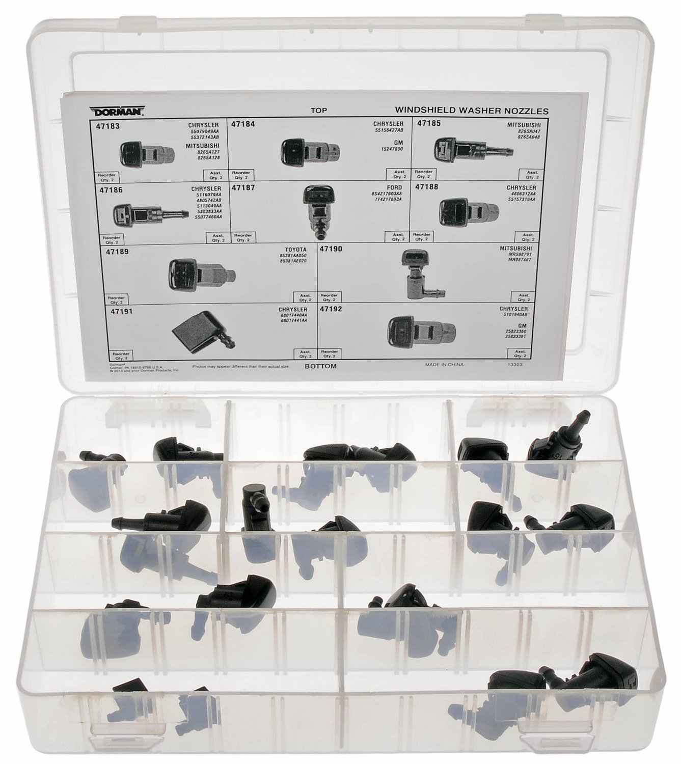 Dorman Washer Nozzle Tech Tray