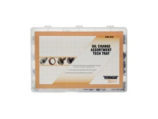 Dorman Oil Change Tech Tray 4 Pilot Point Plugs, 14 Gaskets & 6 Splash Shield