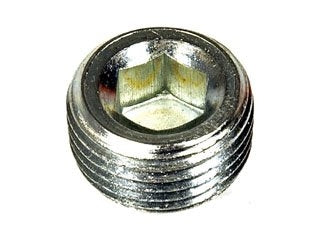 Dorman Fittings, Internal Allen Head Pipe Plug, 3/8 in. NPT, Steel, Cadmium,