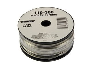 Dorman Wire, Mechanics Wire Roll, Steel, 0.064 in. Diameter, 174 ft. Length,