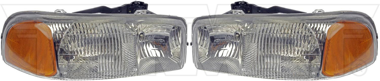 Dorman Headlight Assembly Kit with Easy Installation for 2006-99 GMC