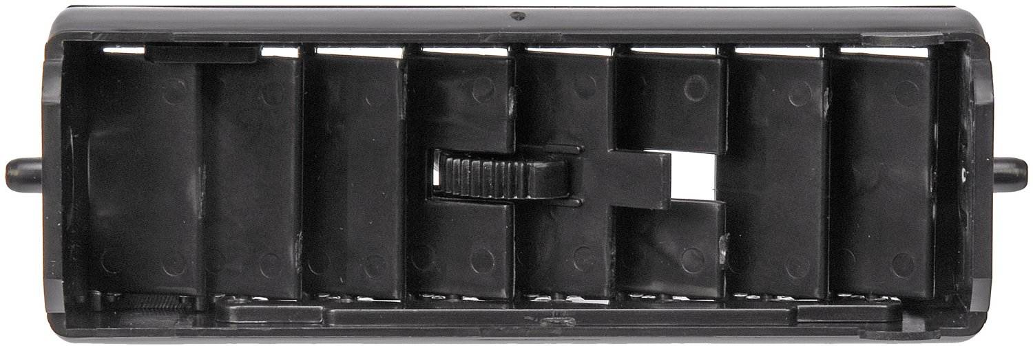 Dorman Air Vent, Interior, In-dash, Rectangular, Plastic, Black, Passenger Si