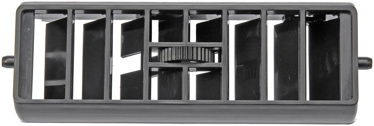 Dorman Air Vent, Interior, In-dash, Rectangular, Plastic, Black, Passenger Si