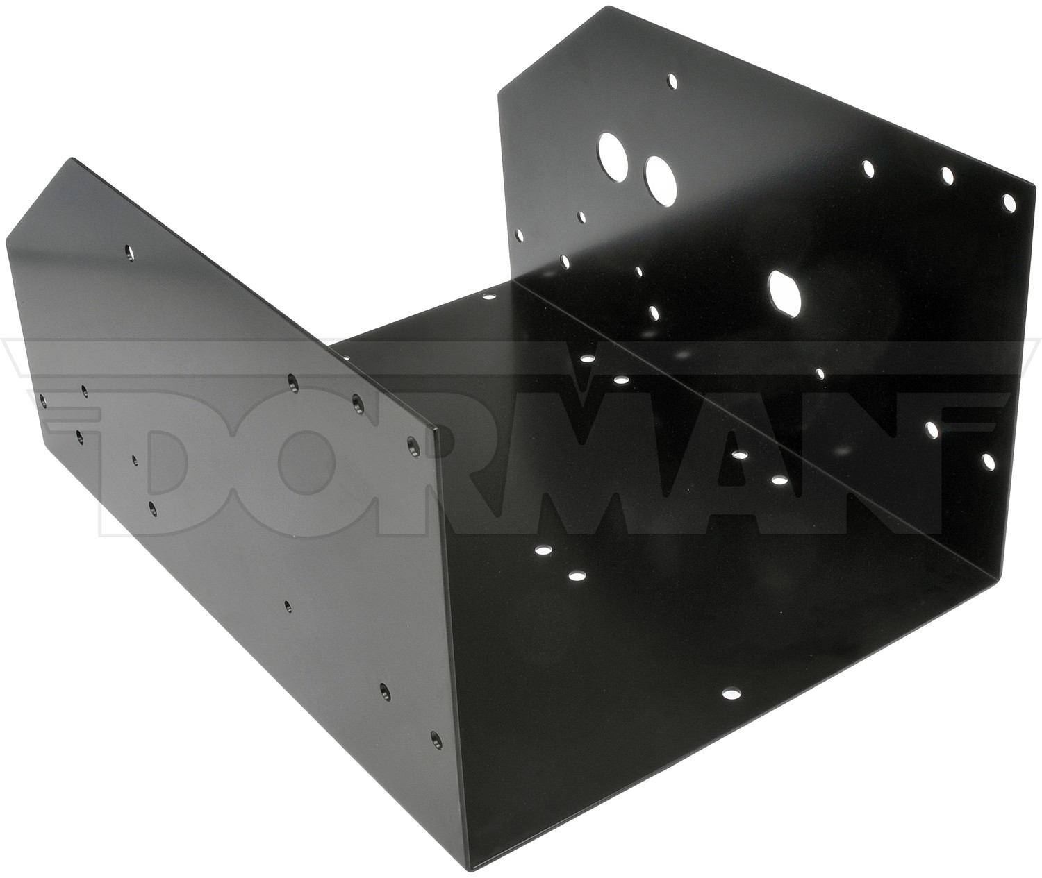 Dorman Battery Tray, Steel, Black EDP Coated, 16.70 in. Width, 22.00 in. Leng