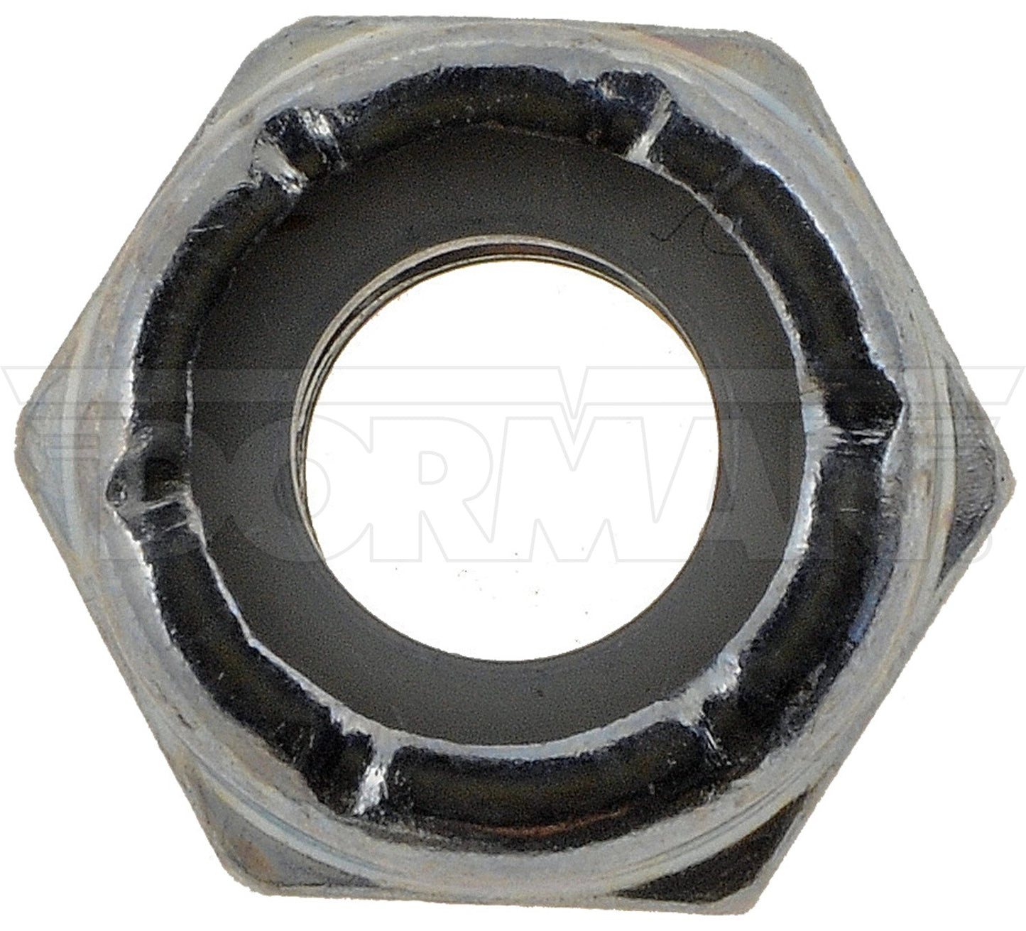 Dorman Autograde Hex Lock Nuts with Nylon Ring Grade 2 Thread Size 1/4-20 In for Automotive Repair 250-010