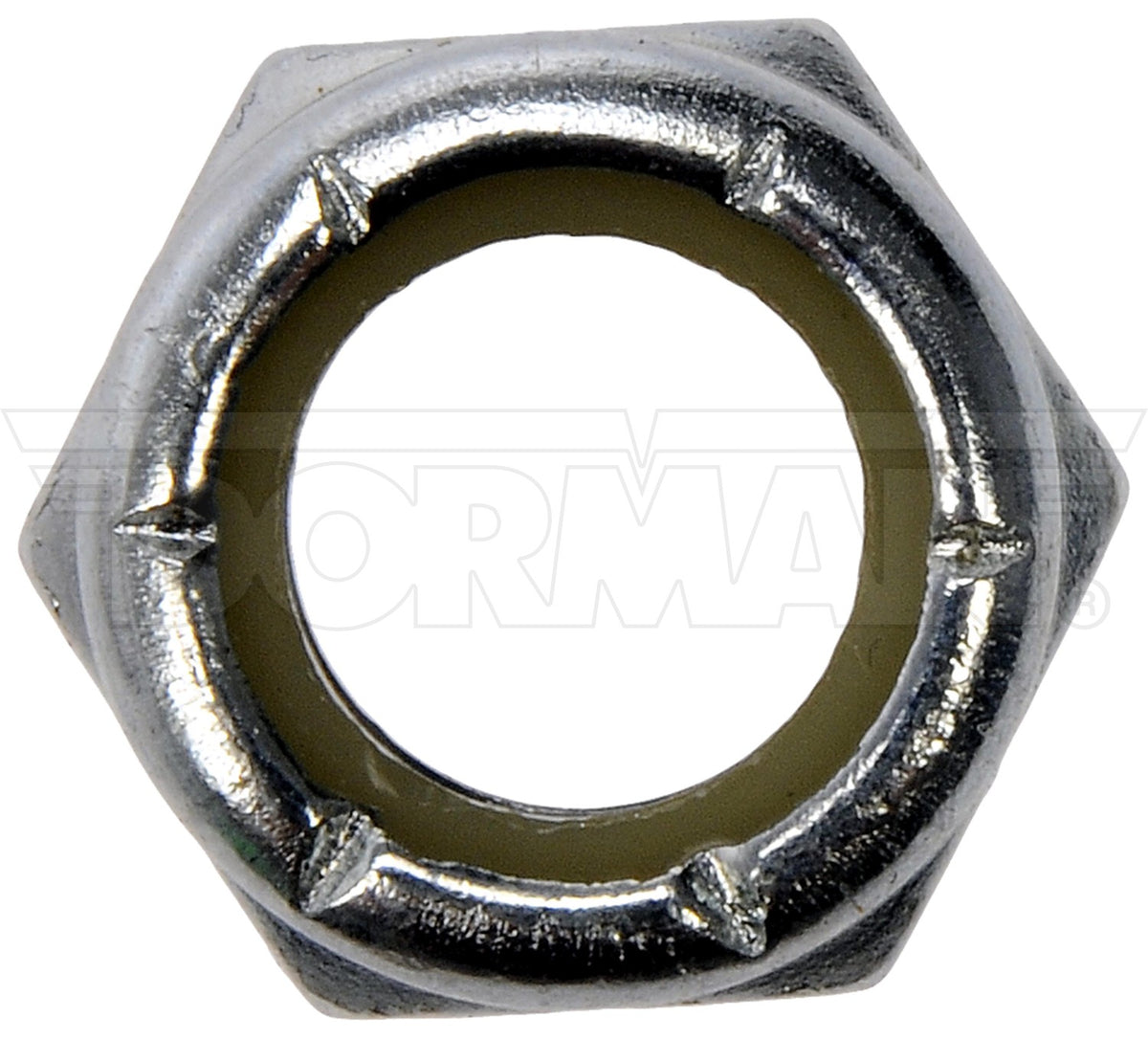 Dorman Autograde Hex Lock Nuts with Nylon Ring Grade 2 Thread Size 7/16-14 for Automotive Repair 250-013