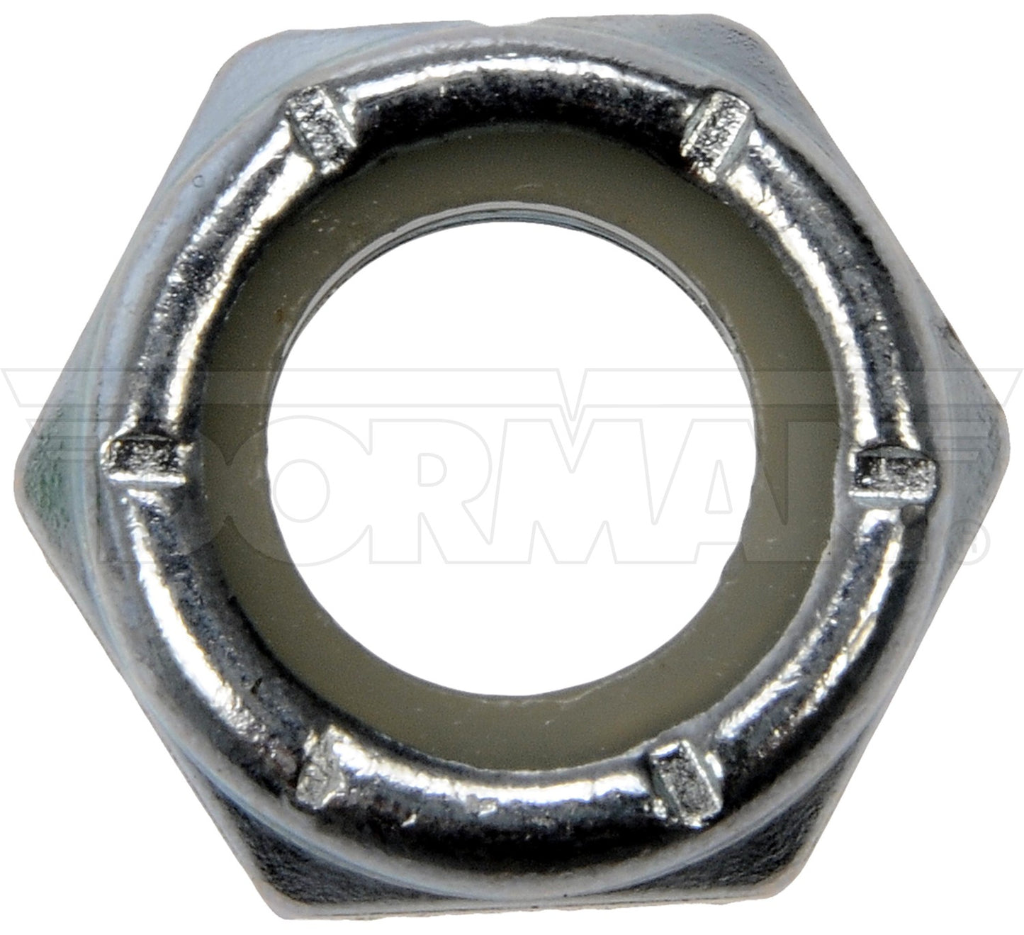 Dorman Autograde Hex Lock Nuts with Nylon Ring Grade 2 Thread Size 1/2-13 Inch for Automotive Repair 250-014