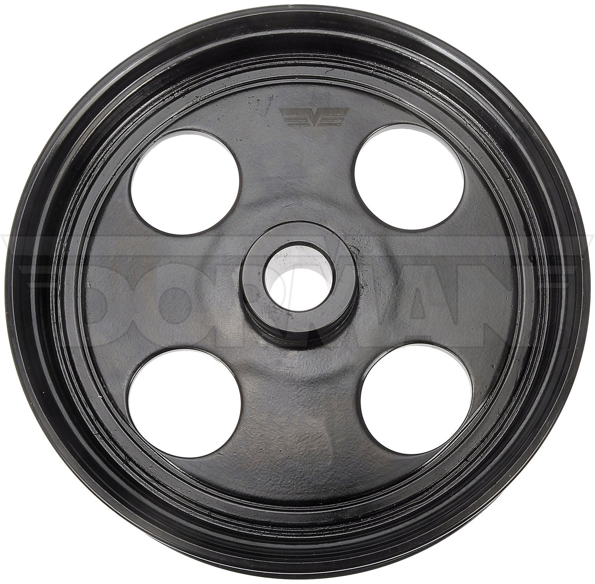 Dorman - OE Solutions Power Steering Pump Pulley Steel with Black Finish for 2007 Chrysler Aspen, Dodge Durango, Dodge Ram 1500