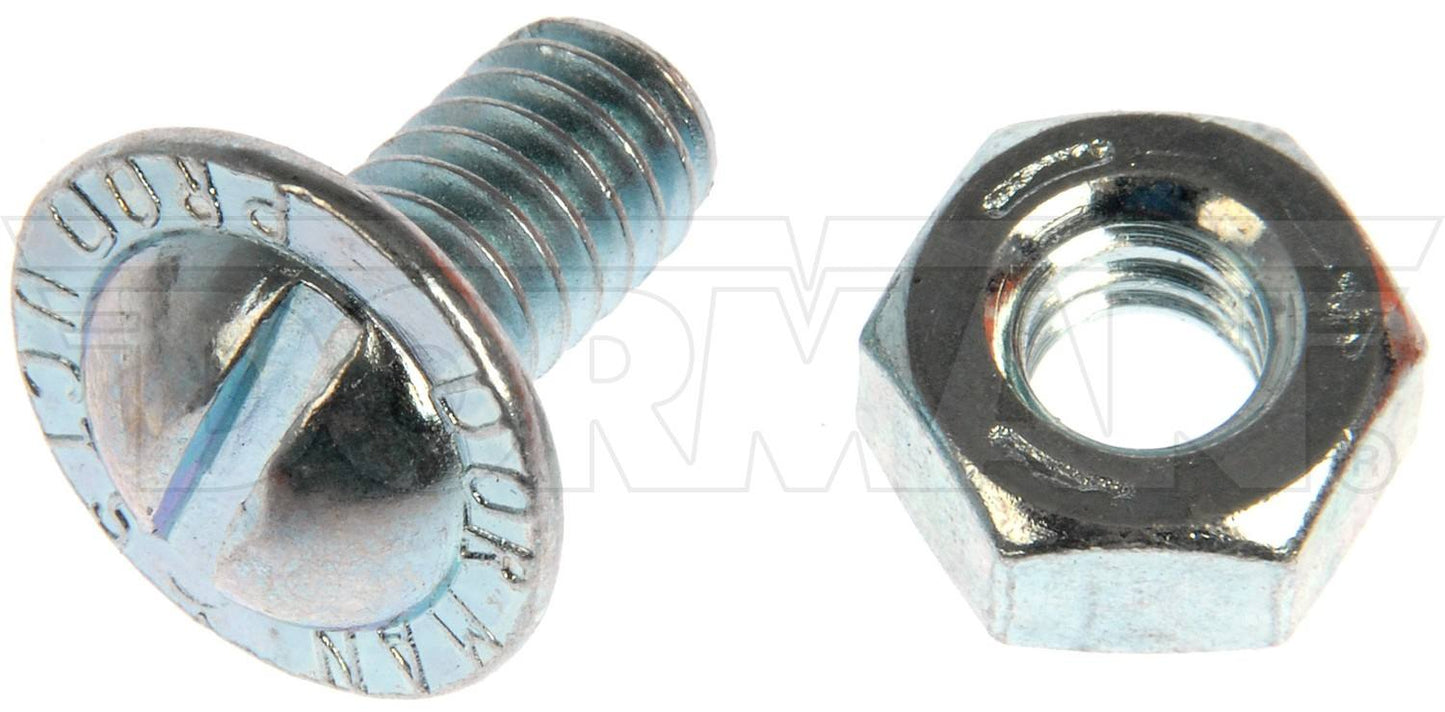 Dorman - Autograde License Plate Retainer 1/4-20 x 1/2 In. with Durable Material 395-002