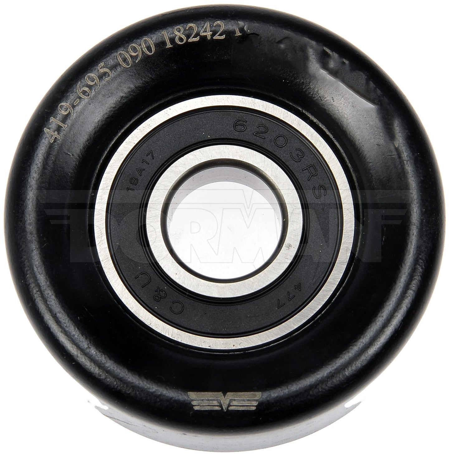 Dorman - TECHoice Drive Belt Idler Pulley for 2017-12 Chevrolet Caprice 2017-14 Chevrolet SS 419-695