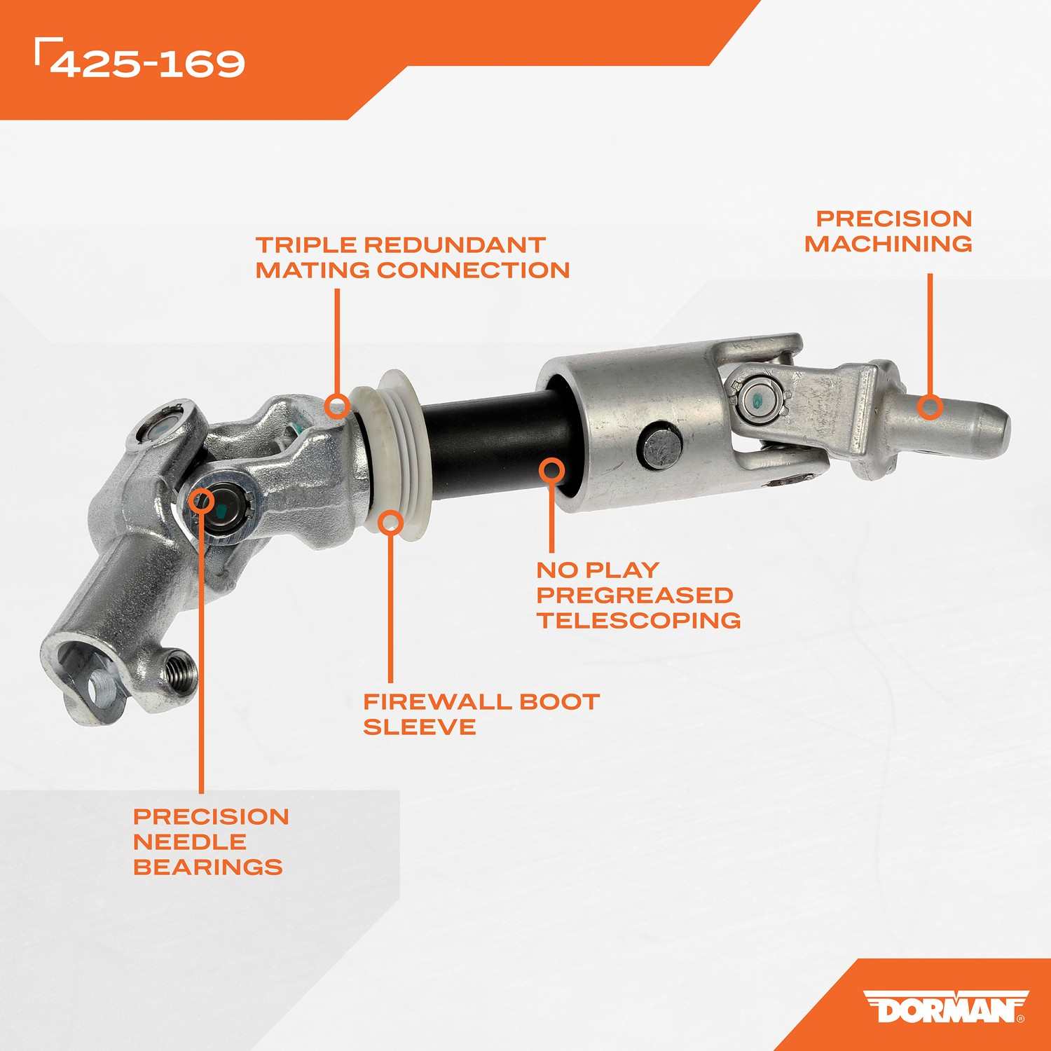 Dorman - OE Solutions STEERING SHAFT 425-169