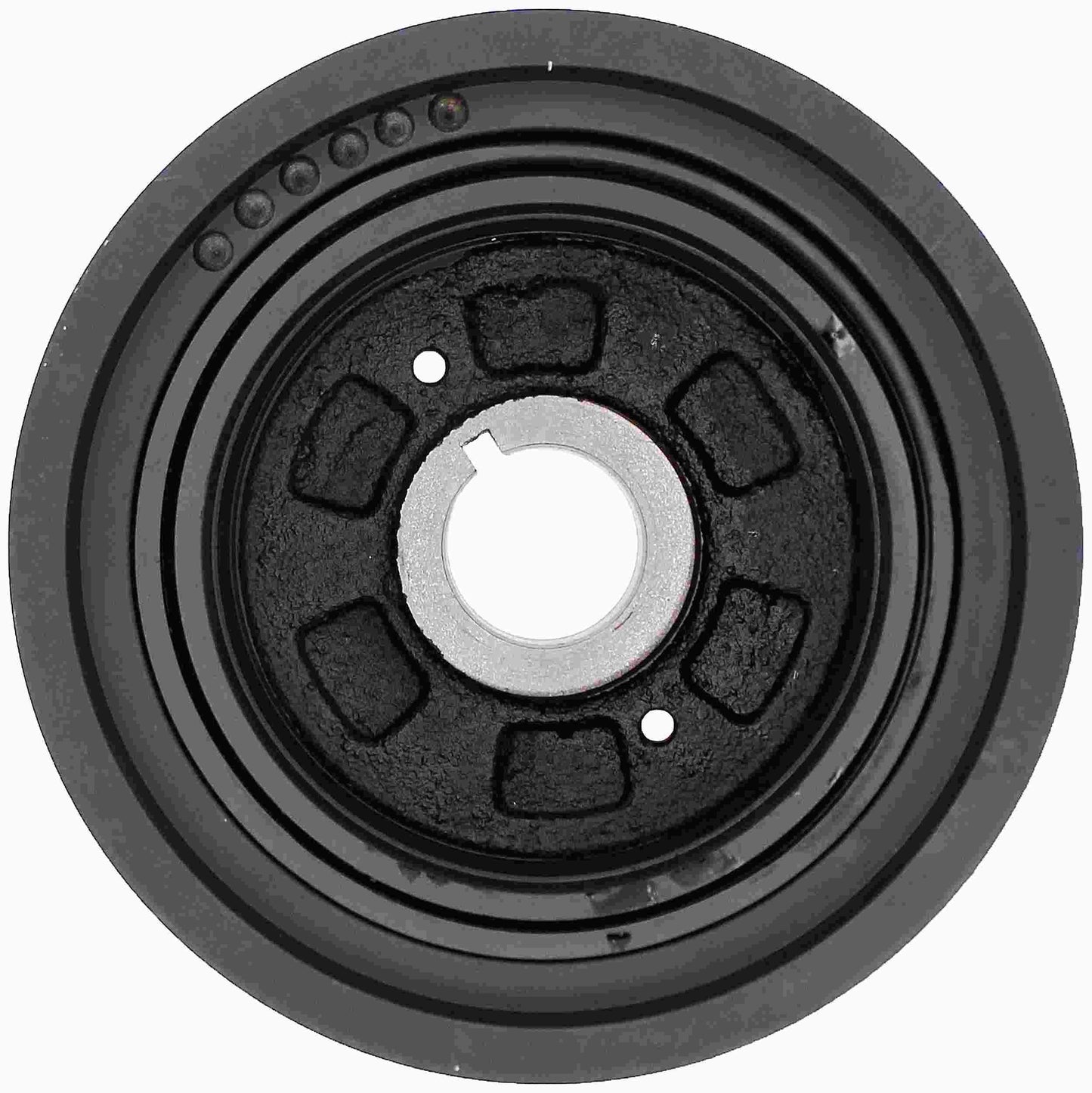 Dorman - OE Solutions Engine Harmonic Balancer with Stress-Resistant Rubber Bond for 2000-2009 Infiniti QX4 Nissan Pathfinder 594-199