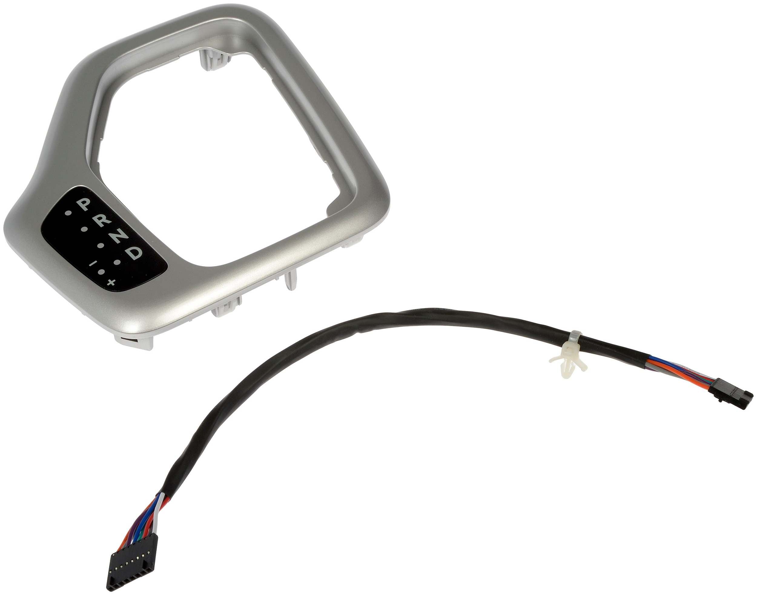 Dorman - OE Solutions SHIFTER BEZEL WITH HARNESS KIT - SILVER 601-402