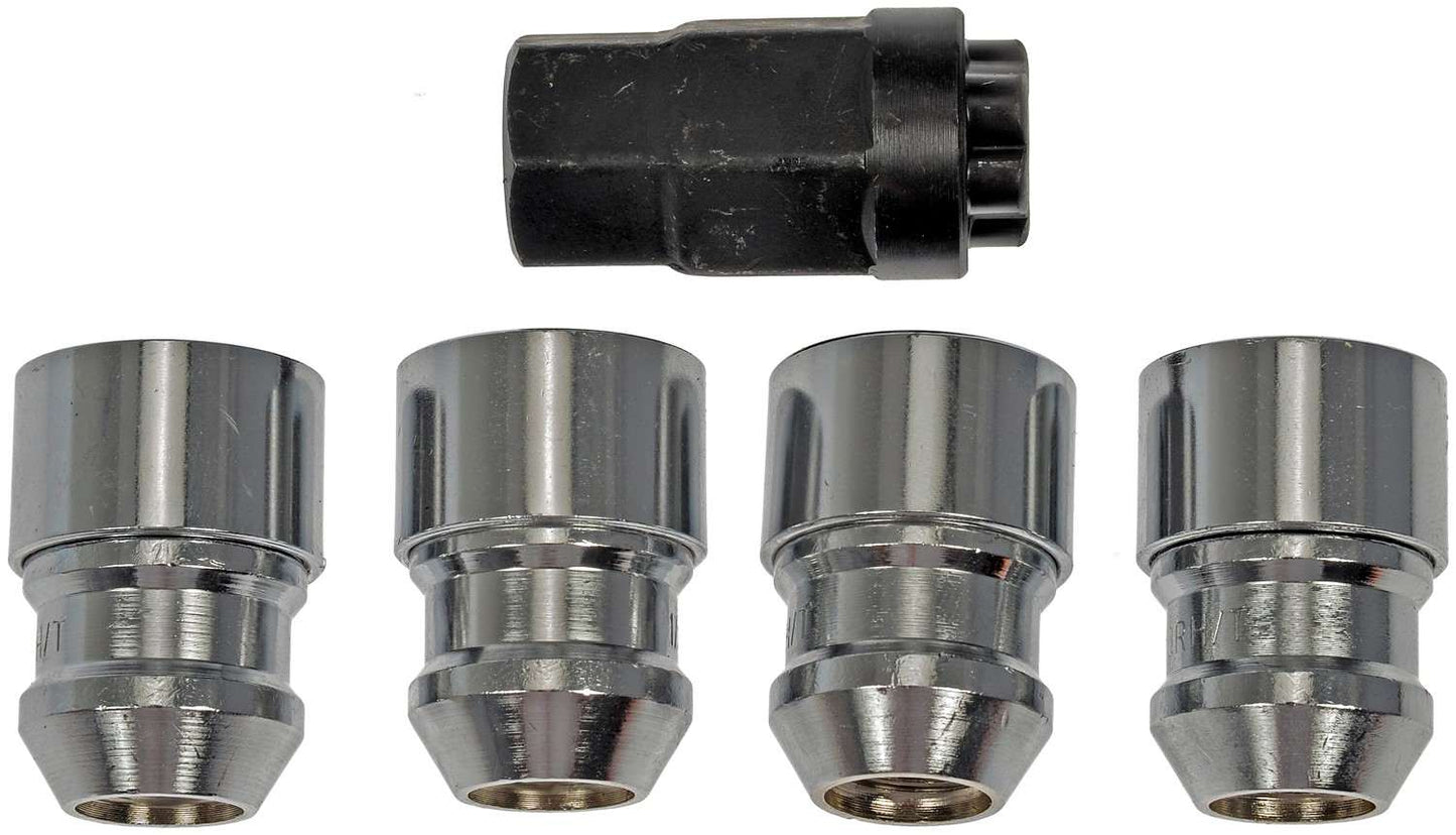 Dorman Autograde Wheel Lug Nut Kit 1/2-20 Domed Top with Lock for American Motors Chrysler Volvo 611-122FK