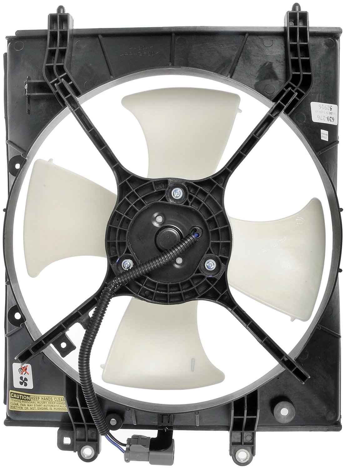 Dorman - OE Solutions A/C Condenser Fan Assembly for 2003-01 Acura CL 2003-02 Acura TL 620-276