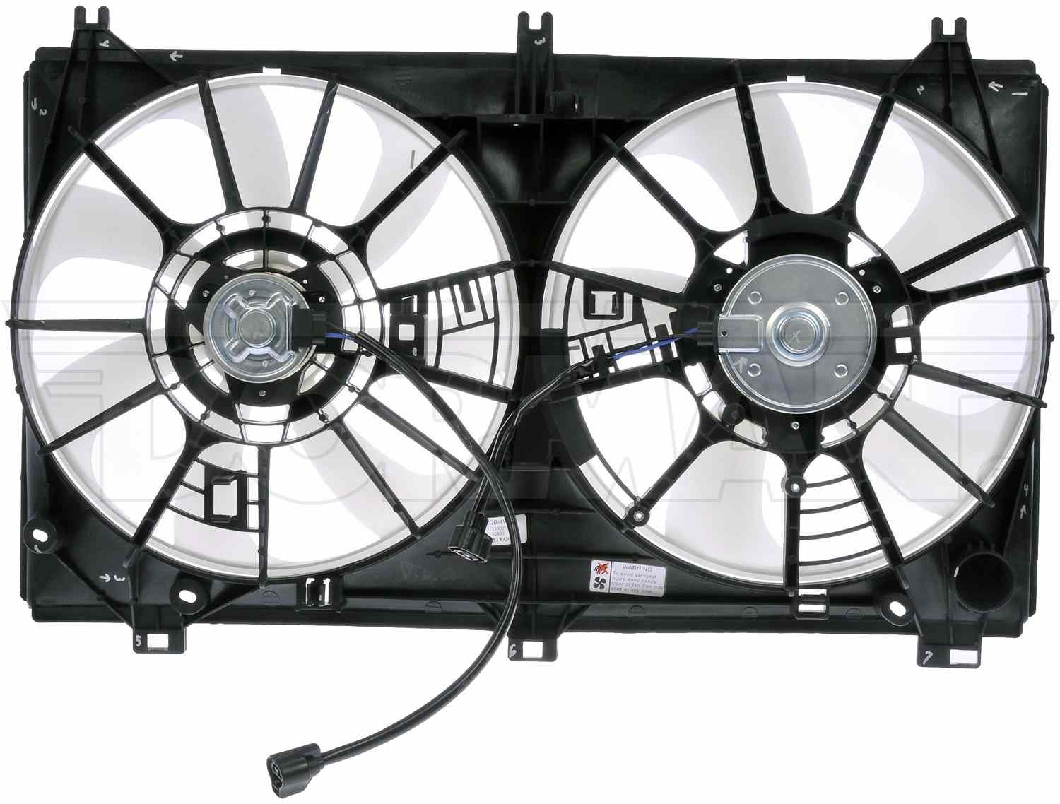 Dorman - OE Solutions DUAL FAN ASSEMBLY 620-497