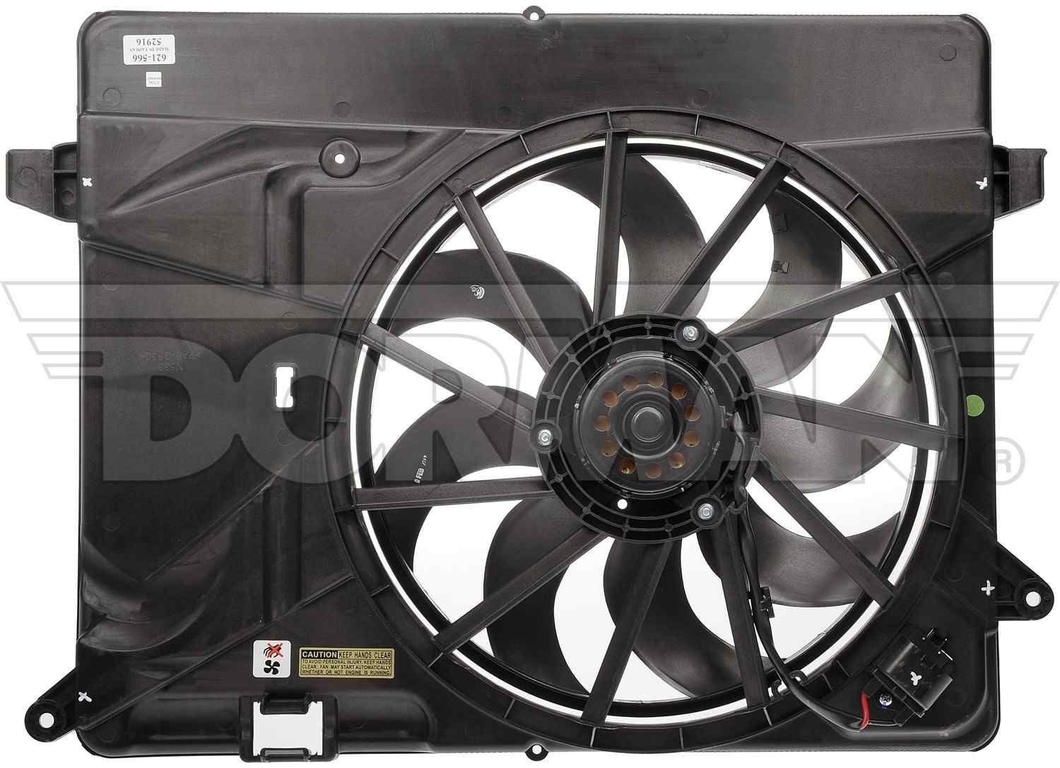Dorman Radiator Fan Assembly Without Controller