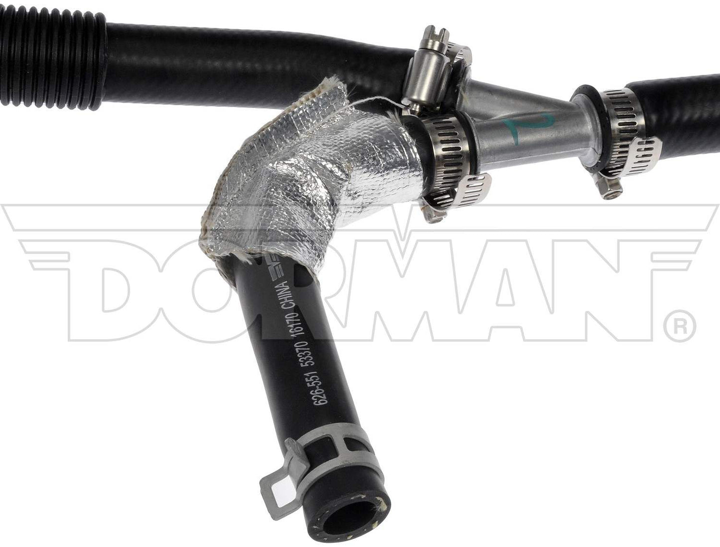 Dorman - OE Solutions HVAC Heater Hose Assembly Engine Heater Hose Assembly with upgraded aluminum Y-connector for 2010-2006 Ford Explorer Mercury Mountaineer 626-551