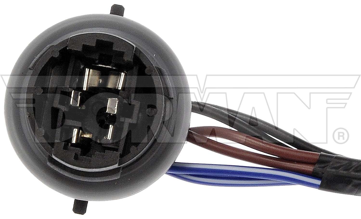 Dorman Wiring Harness Assembly With Two Lamp Sockets And Three Connectors
