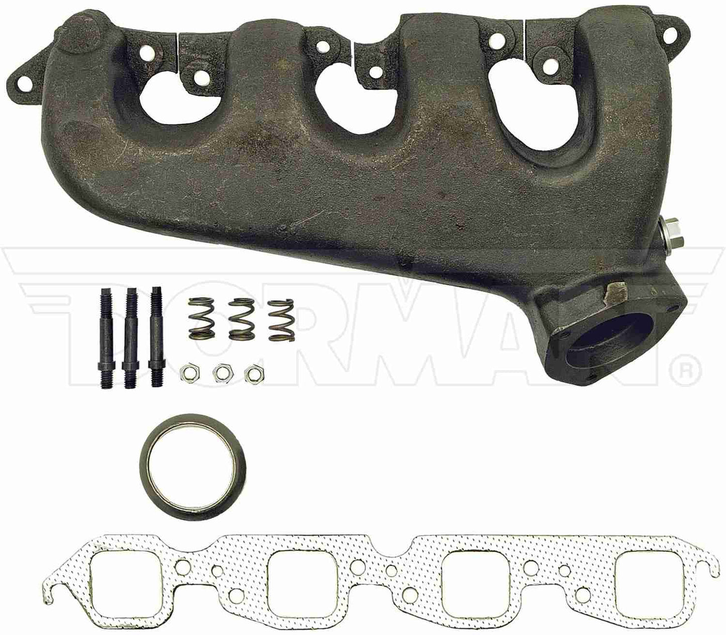 Dorman - OE Solutions Exhaust Manifold Kit with high-grade ductile iron for 1989-1998 Chevrolet GMC 674-238