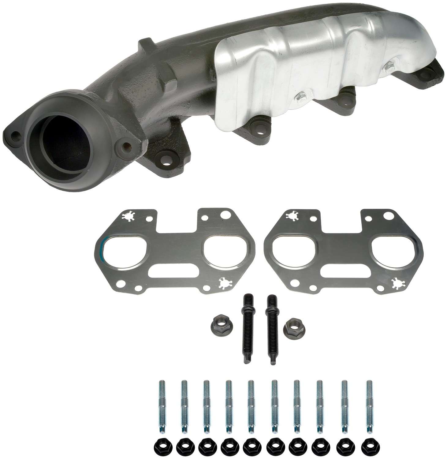 Dorman - OE Solutions CERAMIC COATED EXHAUST MANIFOLD KIT 674-697XD