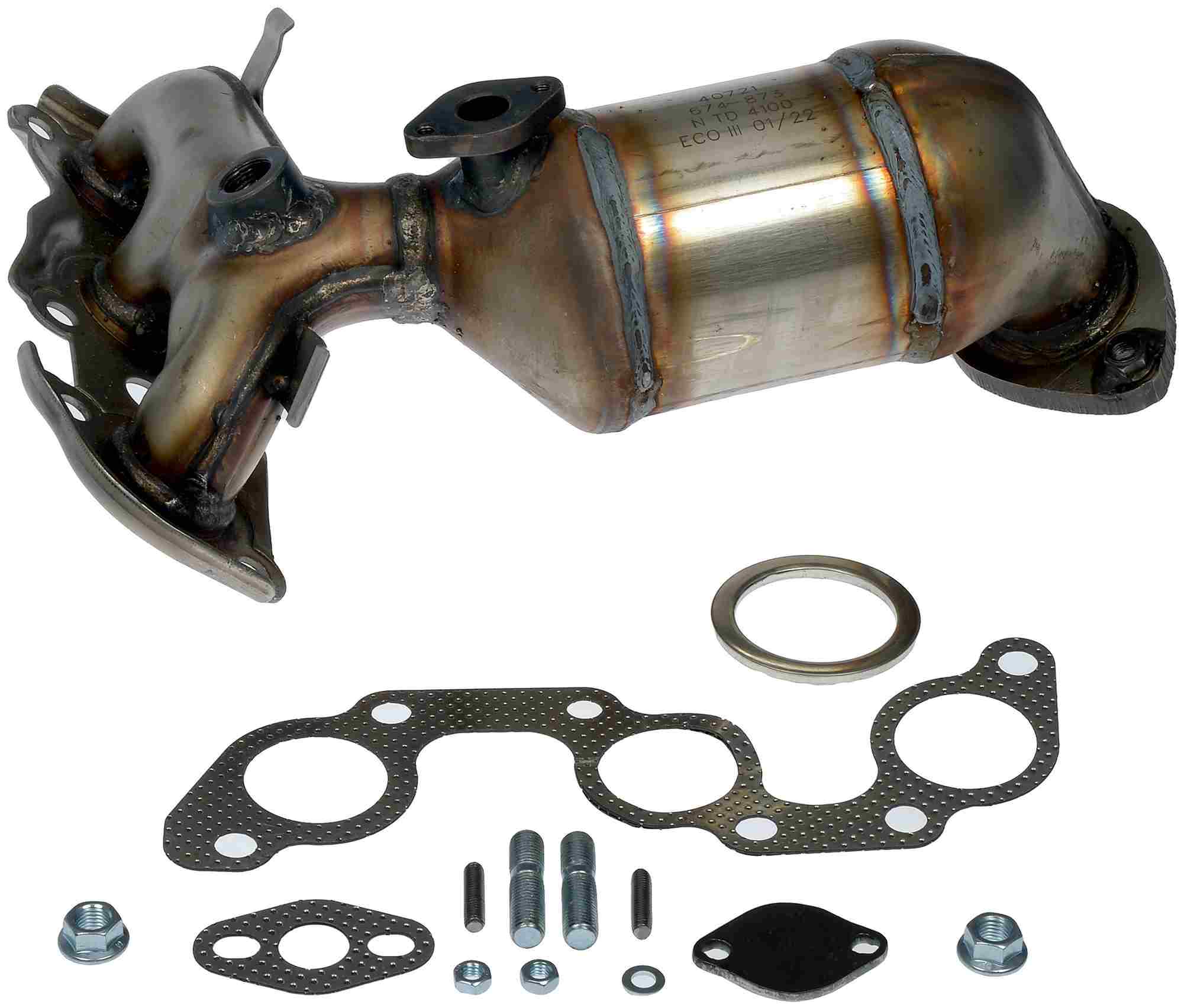 Dorman - OE Solutions Catalytic Converter with Integrated Exhaust Manifold for 2003-2006 Lexus ES300 Toyota Camry 674-873