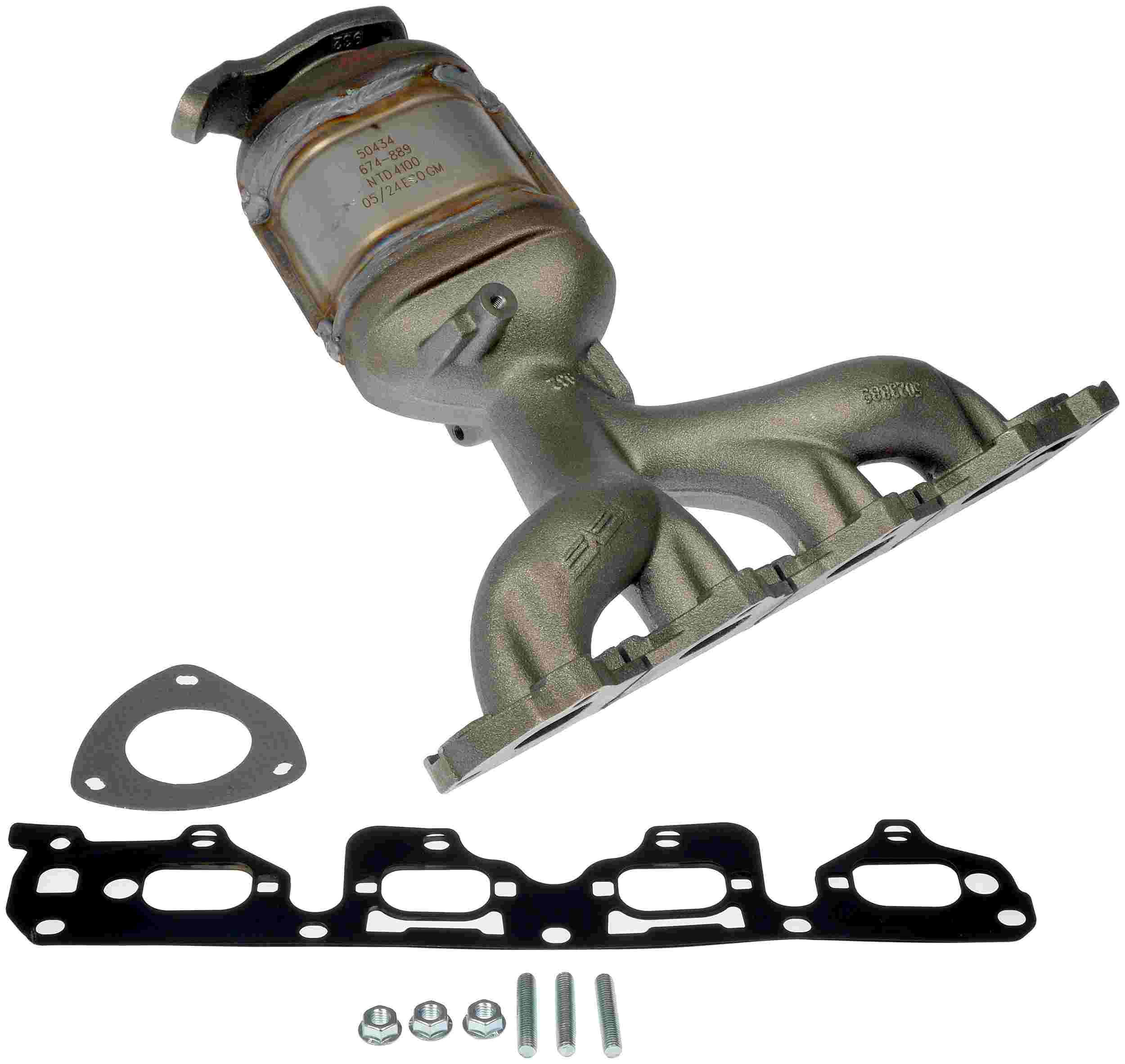 Dorman - OE Solutions Catalytic Converter with Manifold Not CARB Compliant for 2010 Chevy Malibu 2010 Pontiac G6 2009 Saturn Aura 674-889