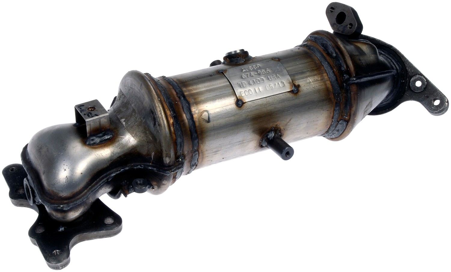 Dorman - OE Solutions Catalytic Converter with Integrated Exhaust Manifold Manifold Converter with Not CARB Compliant for 2011-06 Honda Civic 674-986
