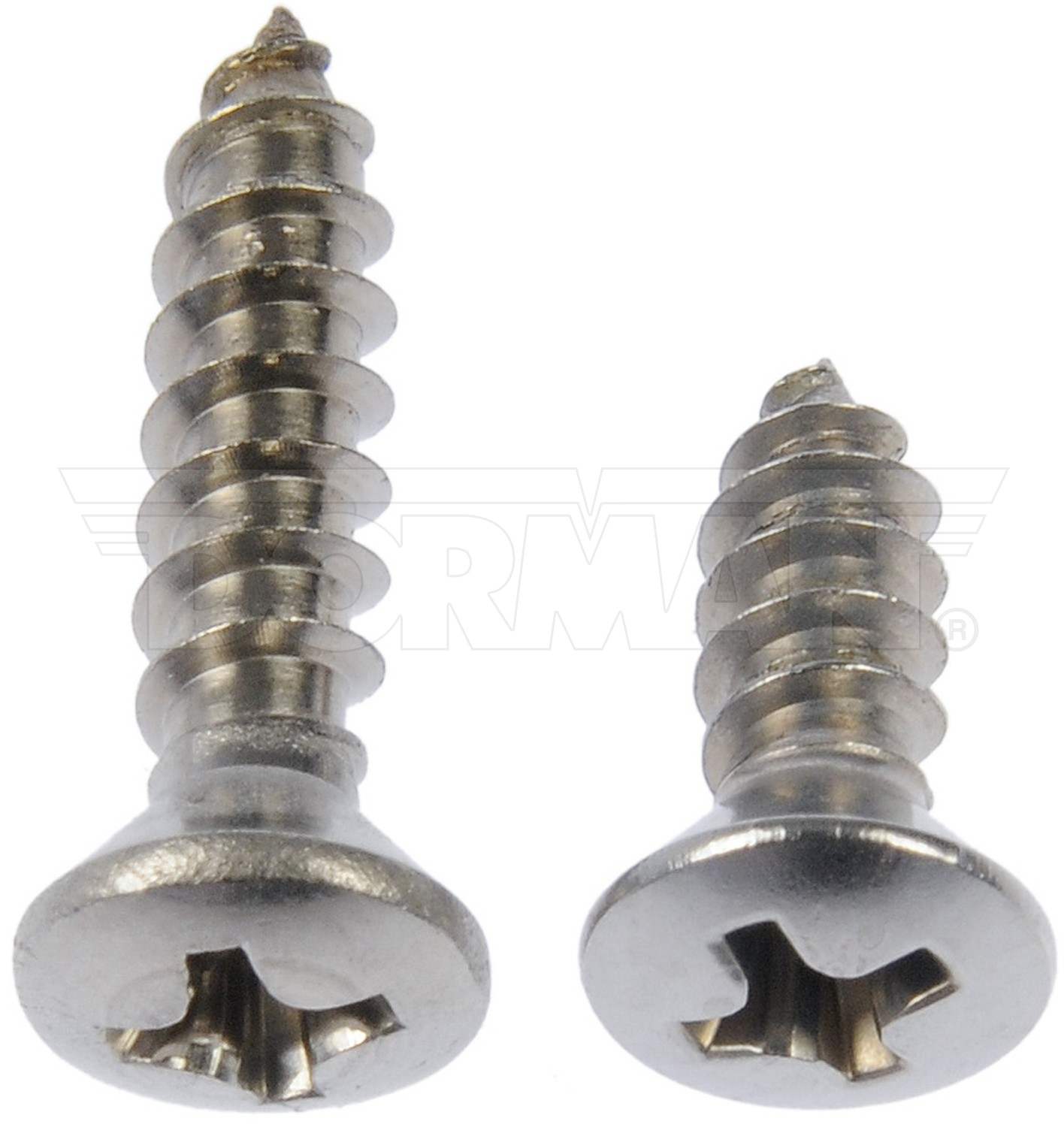 Dorman #8 X 1/2", 3/4" STAINLESS STEEL SELF TAPPING OVAL HEAD 784-115D