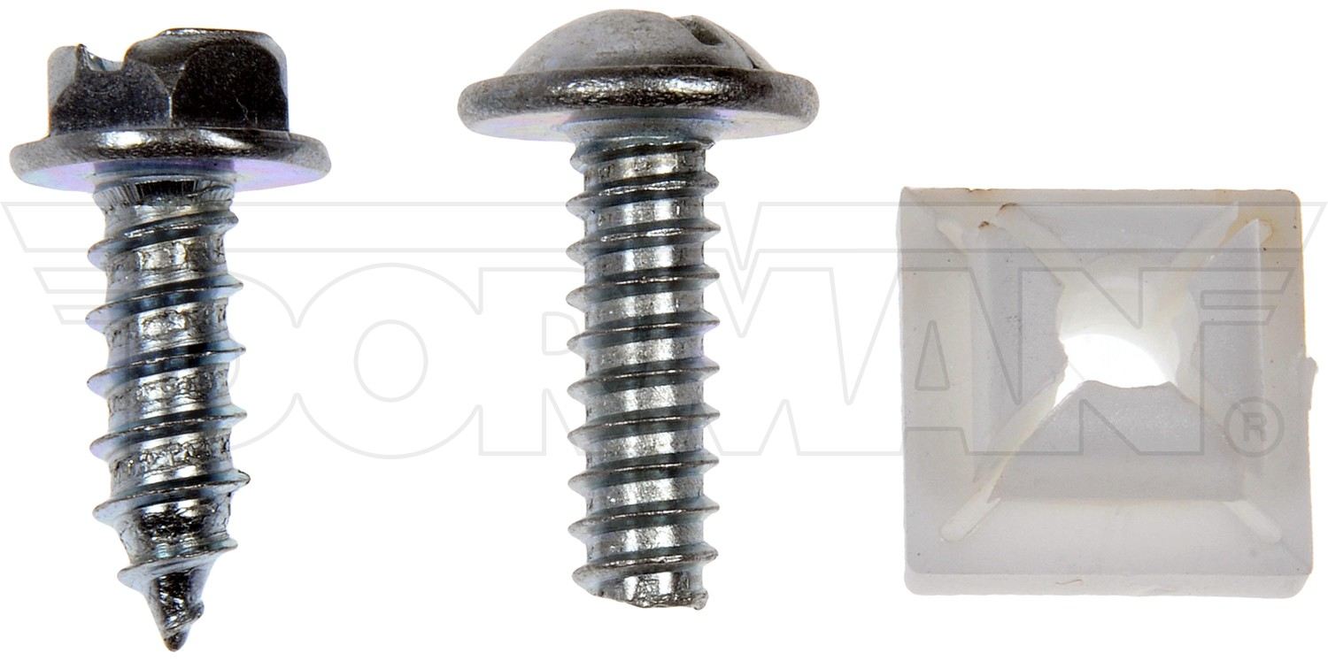 Dorman License Plate Fasteners - 1/4 In. X 3/4 In.