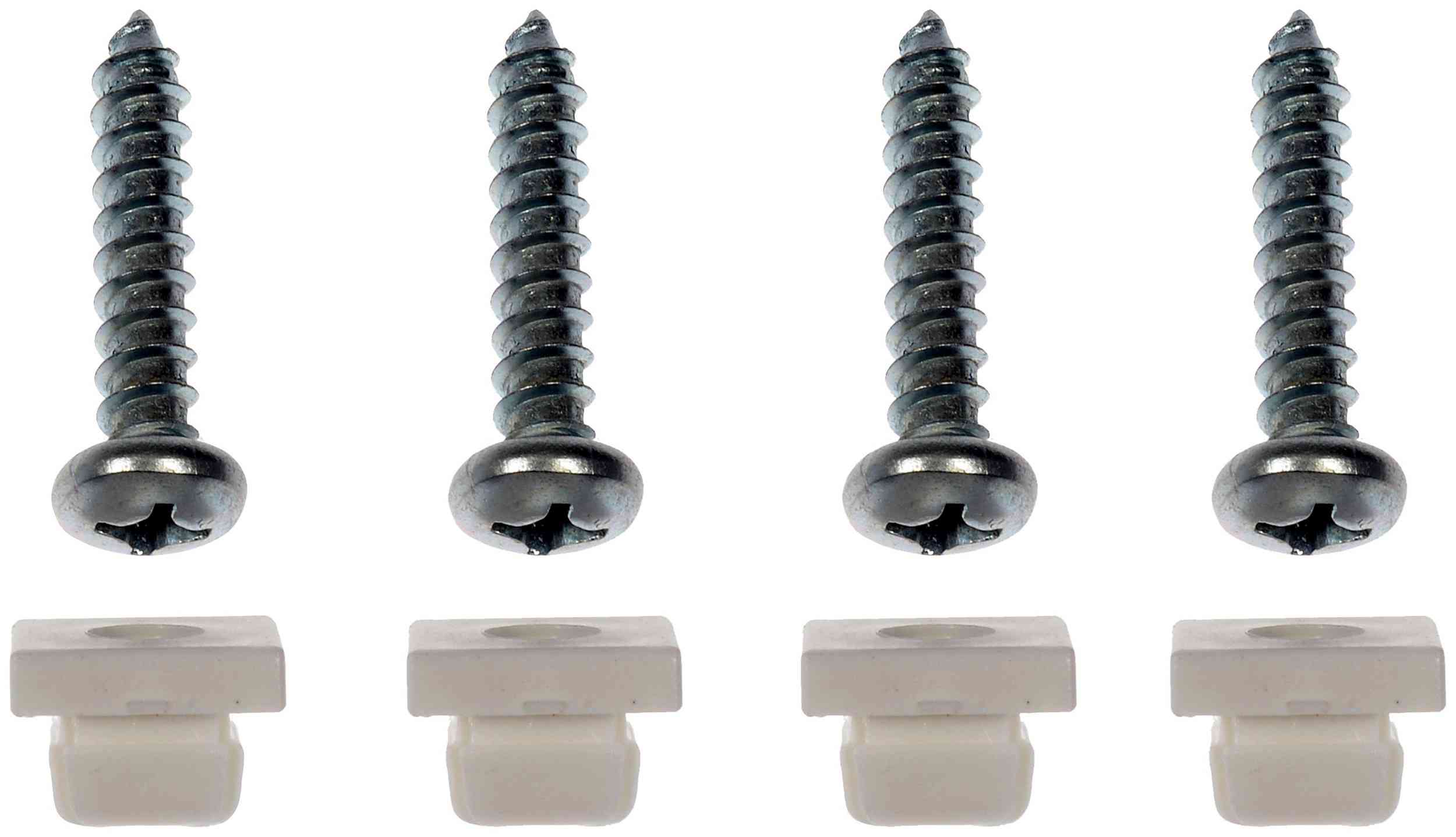Dorman License Plate Fasteners - No.14 X 1-1/4 In.