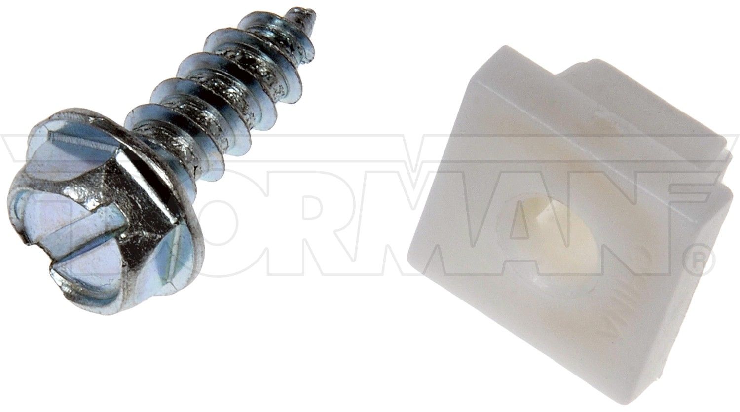 Dorman License Plate Fasteners - No.14 X 3/4 In.