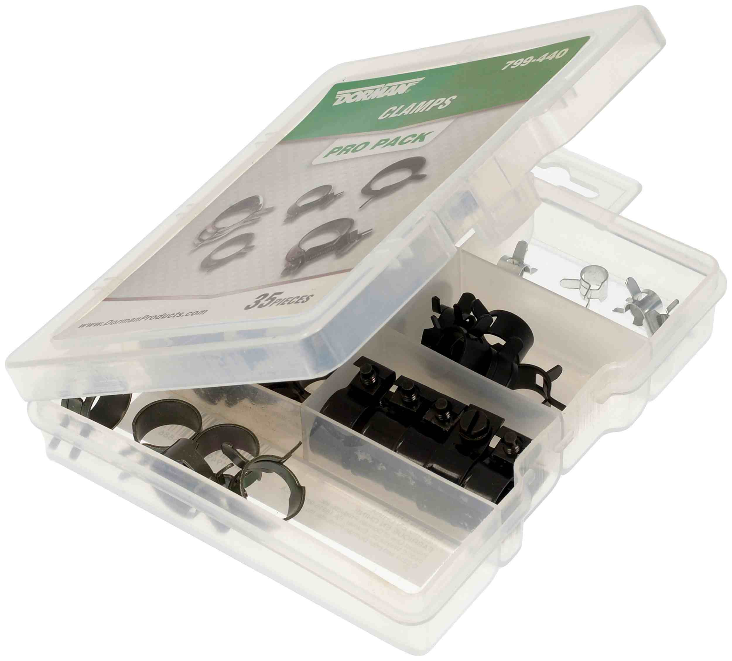 Dorman Clamps Value Pack 7 Sku's 35 Pieces