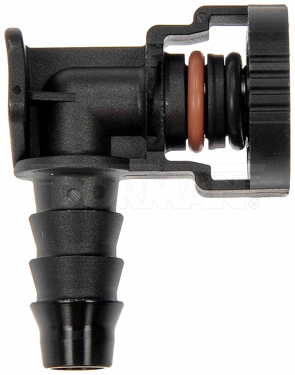 Dorman - OE Solutions Secondary Air Injection Hose Connector Elbow 90 To 8 mm Barbed 800-067
