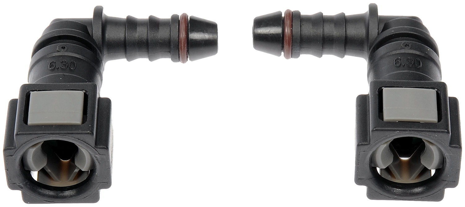 Dorman Quick Connector 1/4 In. Steel To 6mm Nylon 180