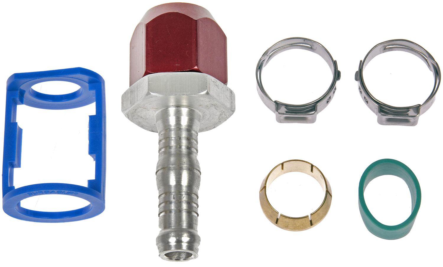 Dorman OE Solutions A/C Line Connector 5/16 Inch Aluminum Line Splice with Corrosion Resistance 800-678