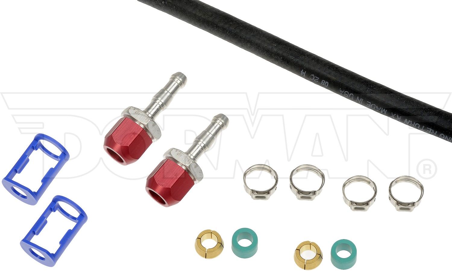 Dorman - OE Solutions Power Steering Line Repair Kit 3/8 with Return Line 800-749