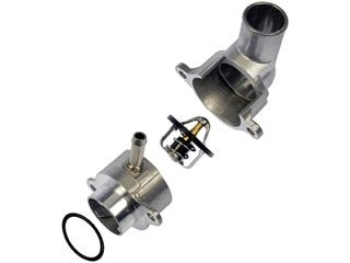 Dorman - OE Solutions Engine Coolant Thermostat Housing Assembly Integrated for Chevrolet 2018-04 Daewoo 2002-99 Pontiac 2010-05 Suzuki 2008-07 902-109