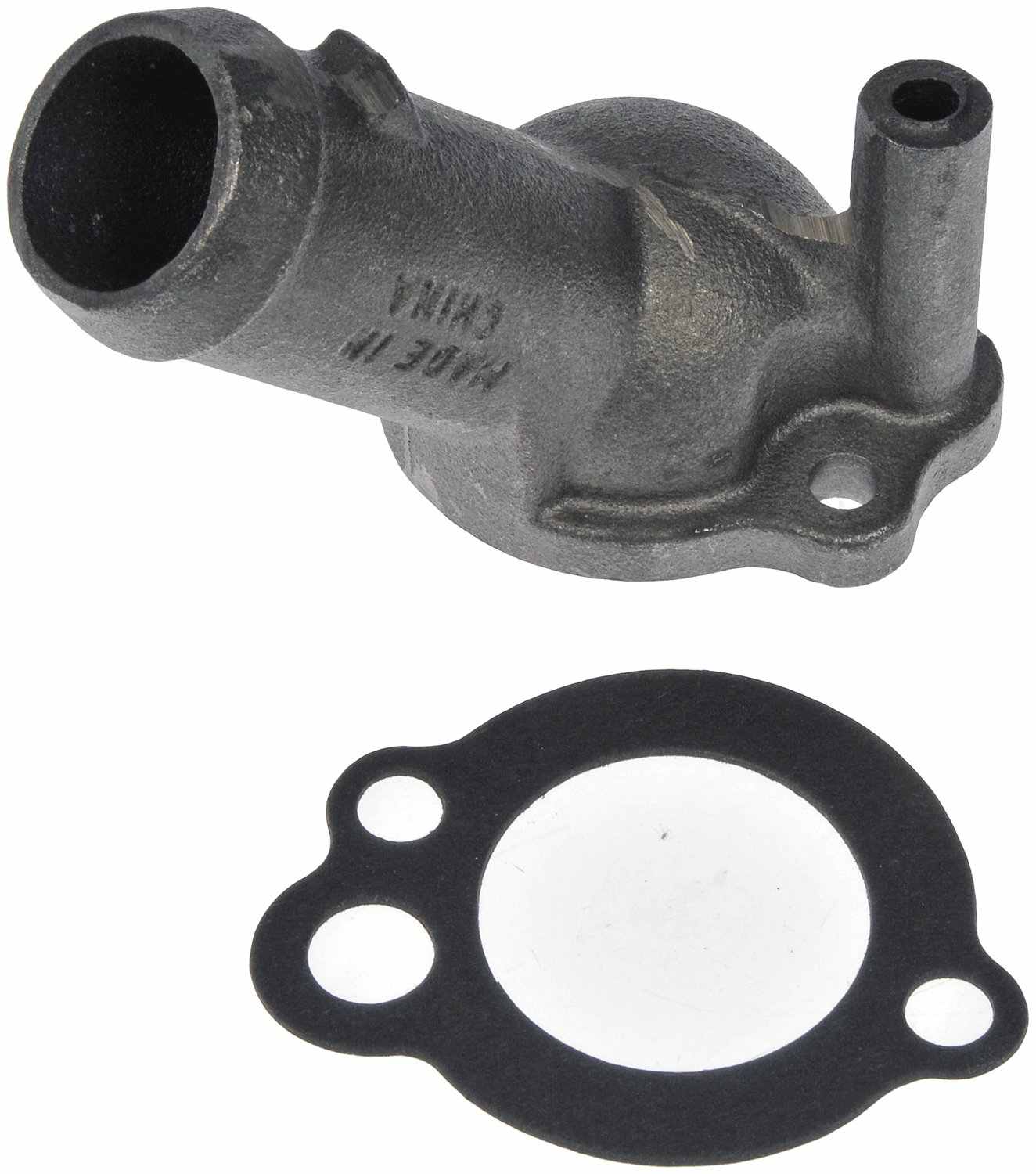 Dorman Water Neck, Thermostat Housing, Cast Iron, Natural, Gasket Style, Each