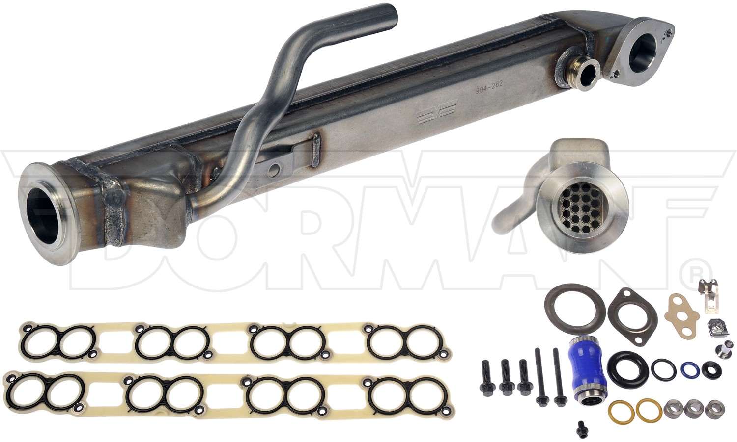 Dorman OE Solutions Exhaust Gas Recirculation Cooler Kit with Spiral Tubes for 2010-04 Ford 904-262