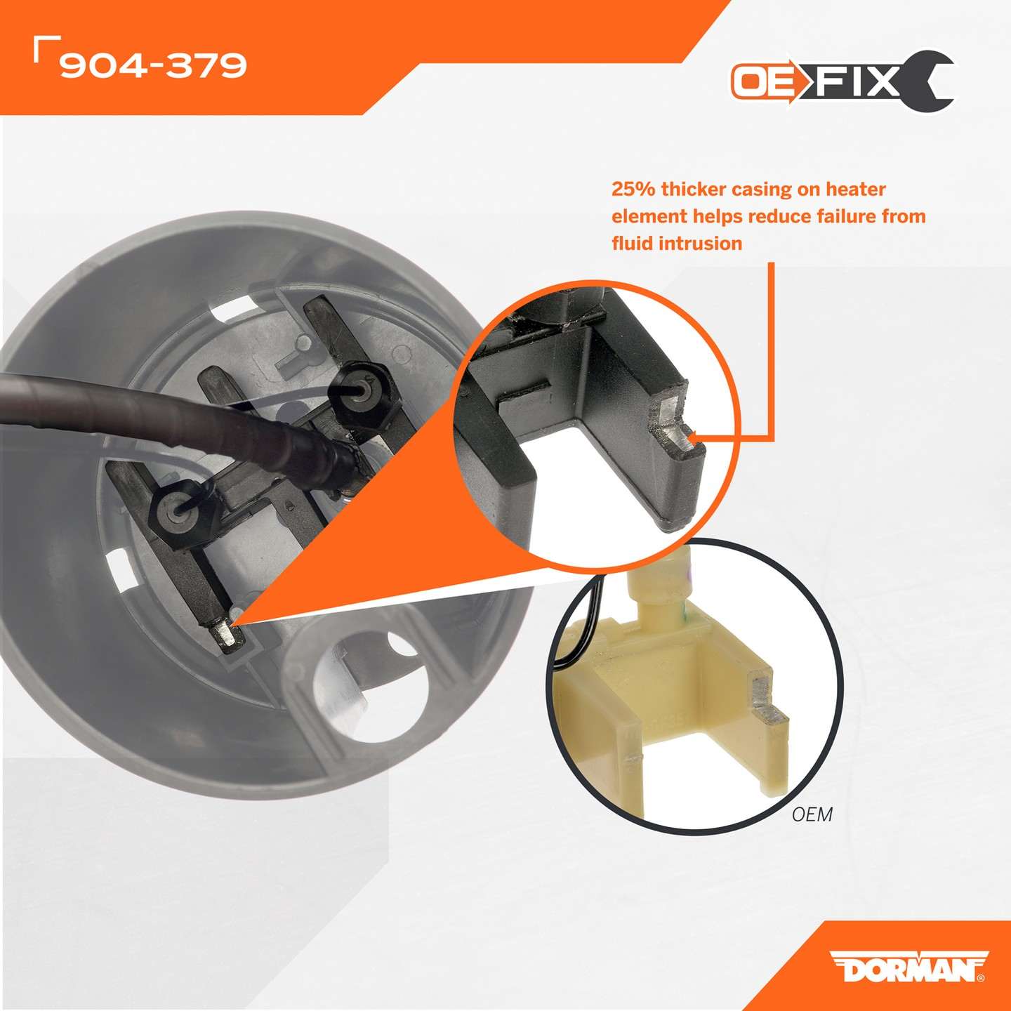 Dorman - OE Solutions DIESEL EXHAUST FLUID HEATER 904-379