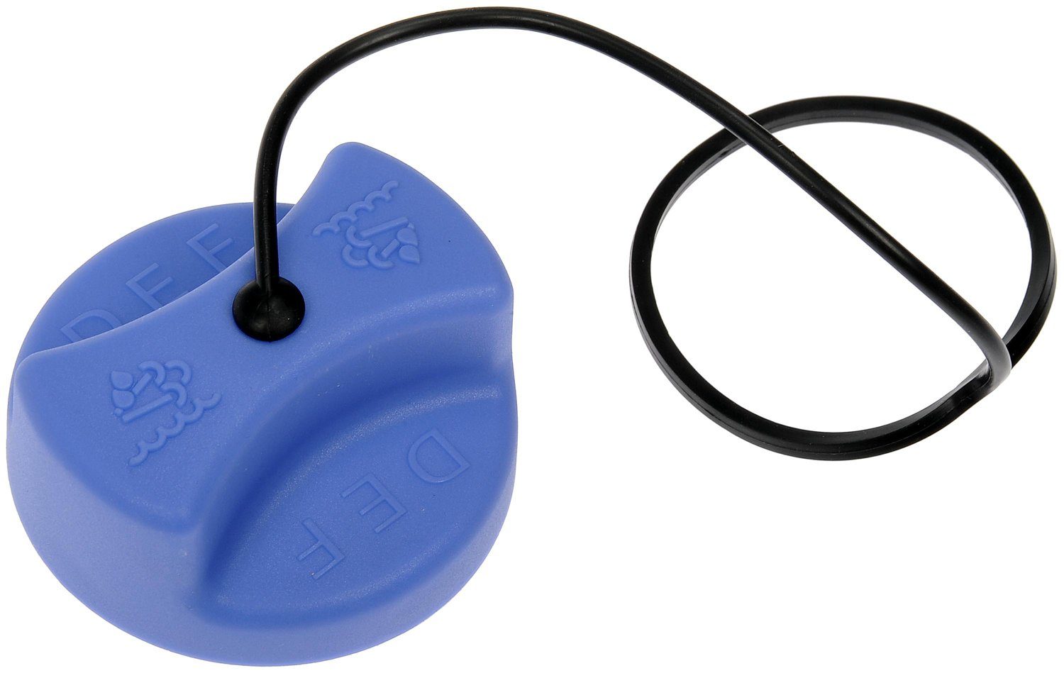 Dorman Fuel Tank Cap, Heavy-Duty Diesel Exhaust Fluid Cap, Plastic, Blue, Eac