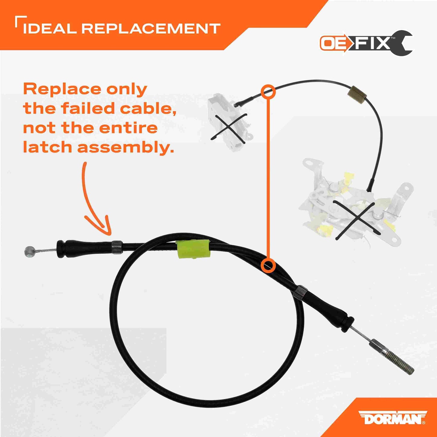 Dorman - OE Solutions DOOR RELEASE CABLE 912-738