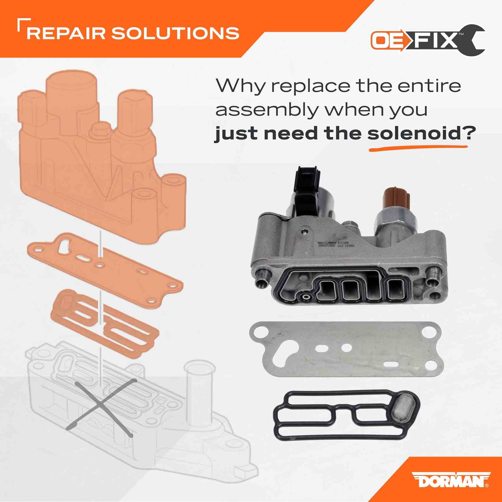 Dorman Variable Valve Timing Solenoid