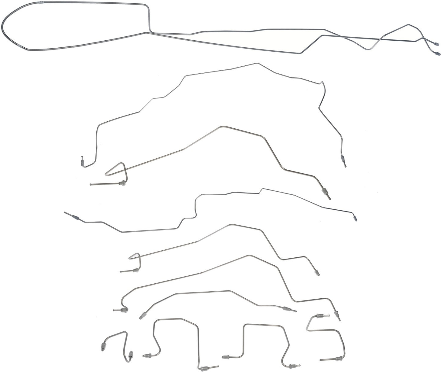 Dorman - OE Solutions Brake Hydraulic Line Kit Stainless Steel Preformed with corrosion resistance for 2001-2000 Dodge Ram 2500 919-178